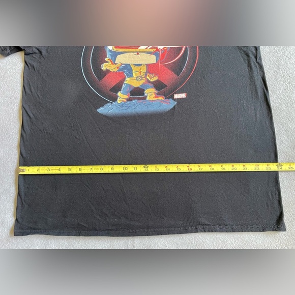 Funko Pop! Tees Men’s T-Shirt Marvel X-Men Cyclops Black Size XL - Picture 3 of 6